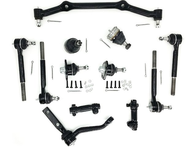Replacement 2WD VEHICLES ONLY Ball Joints Tie Rods Sway Bar Link Idler and Center Link Kit