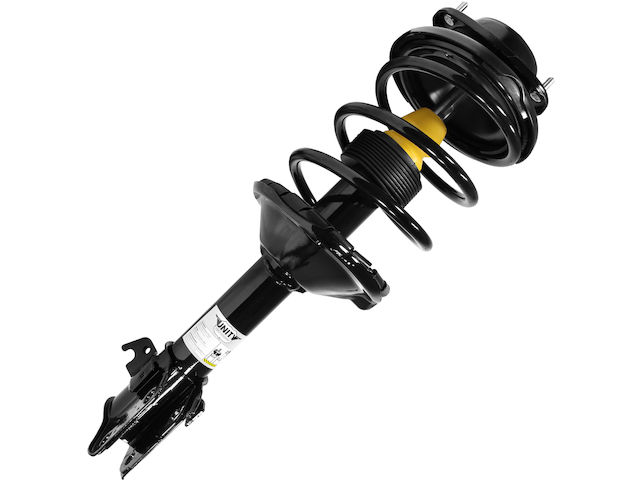 Unity Pre-assembled Complete Strut Assembly including Coil Spring, Top Mount and All Components - Ready to Install - Plug and Play Installation Strut and Coil Spring Assembly