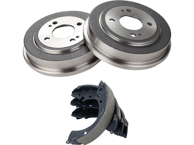 TRQ Brake Drum and Brake Shoe Kit