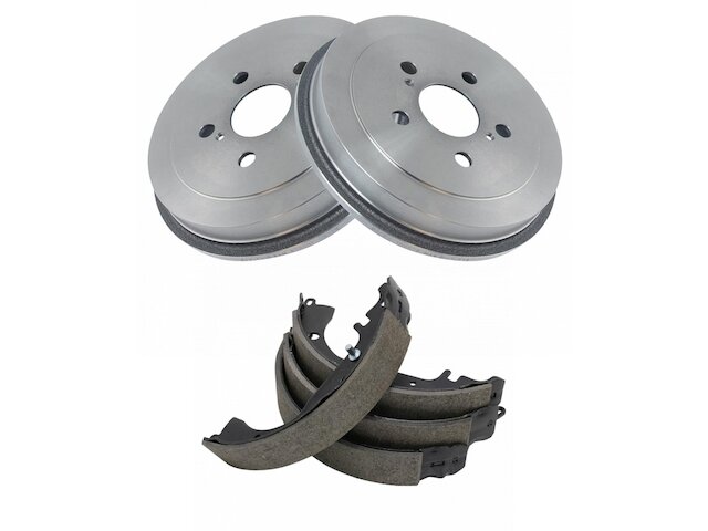 TRQ Brake Drum and Brake Shoe Kit