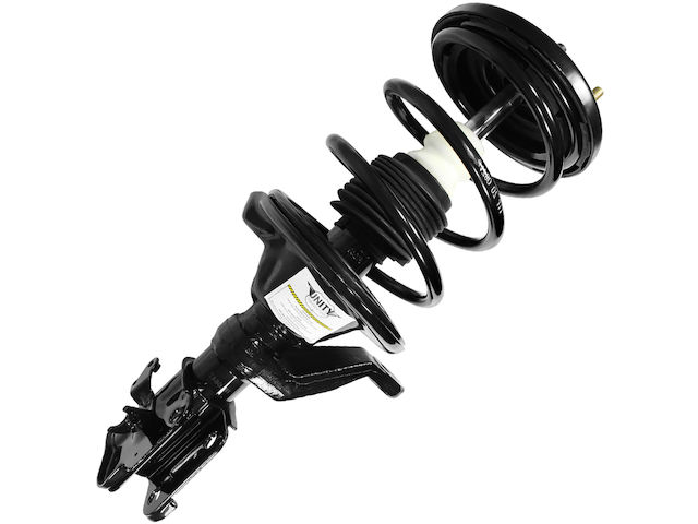 Unity Pre-assembled Complete Strut Assembly including Coil Spring, Top Mount and All Components - Ready to Install - Plug and Play Installation Strut and Coil Spring Assembly