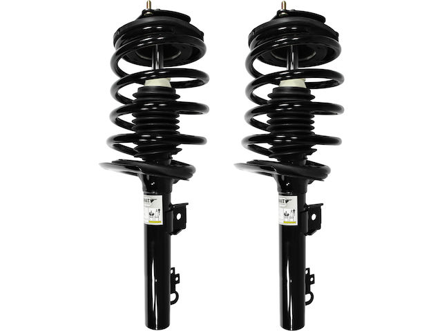 Unity Pre-assembled Complete Strut Assembly including Coil Spring, Top Mount and All Components - Ready to Install - Plug and Play Installation Strut Assembly Kit