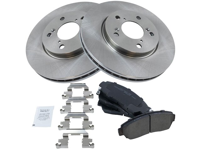 TRQ Brake Pad and Rotor Kit