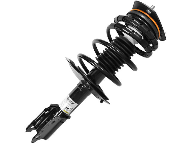 Unity Pre-assembled Complete Strut Assembly including Coil Spring, Top Mount and All Components - Ready to Install - Plug and Play Installation Strut and Coil Spring Assembly