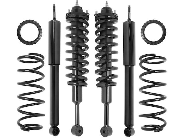 Unity Pre-assembled Complete Strut Assembly Coil Spring Shock Absorber Conversion Kit Air Spring to Coil Spring Conversion Kit