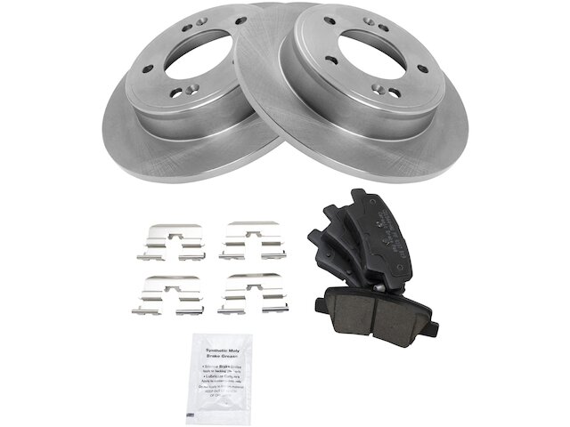 TRQ Brake Pad and Rotor Kit