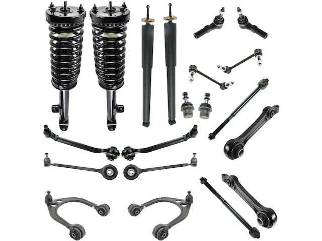 TRQ Shock Strut Coil Spring Control Arm Kit