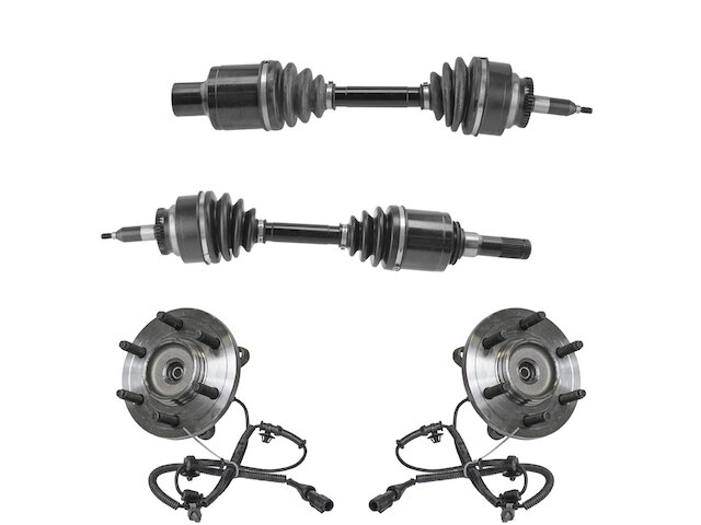 TRQ Axle and Wheel Hub Assembly Kit