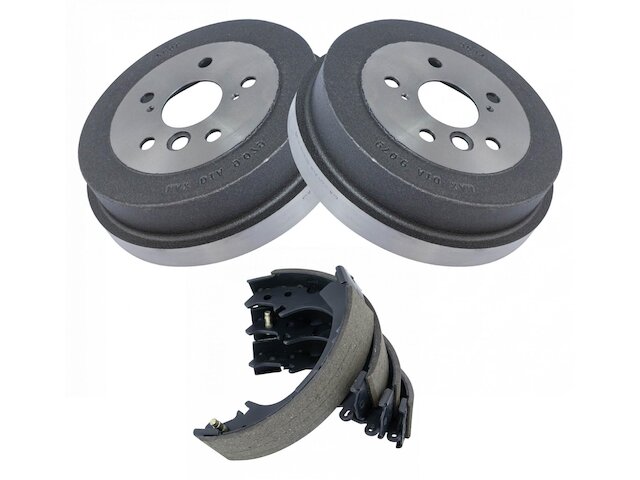 TRQ Brake Drum and Brake Shoe Kit