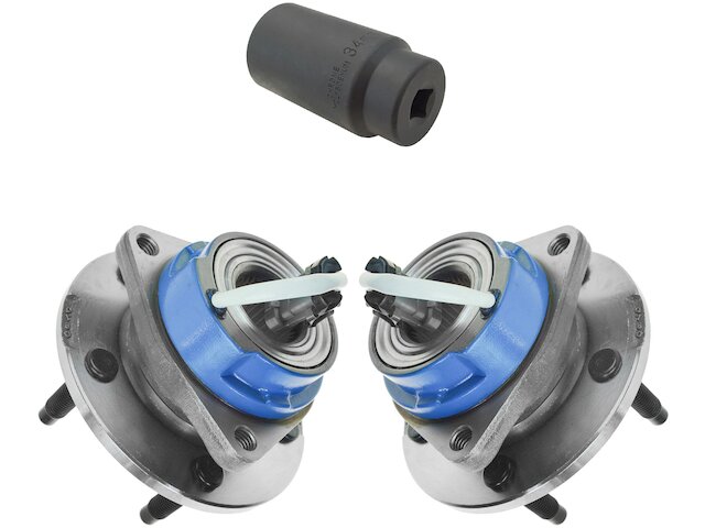 TRQ Wheel Hub Assembly and Socket Kit