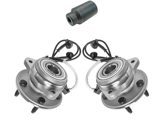 TRQ Wheel Hub Assembly and Socket Kit