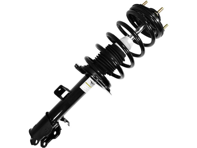 Unity Pre-assembled Complete Strut Assembly including Coil Spring, Top Mount and All Components - Ready to Install - Plug and Play Installation Strut and Coil Spring Assembly