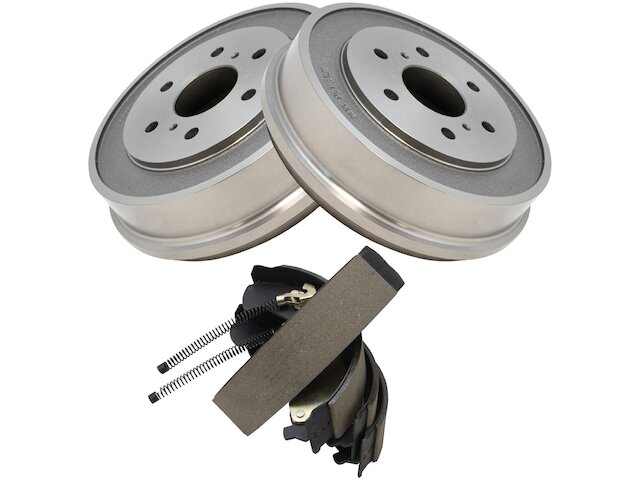 TRQ Brake Drum and Brake Shoe Kit