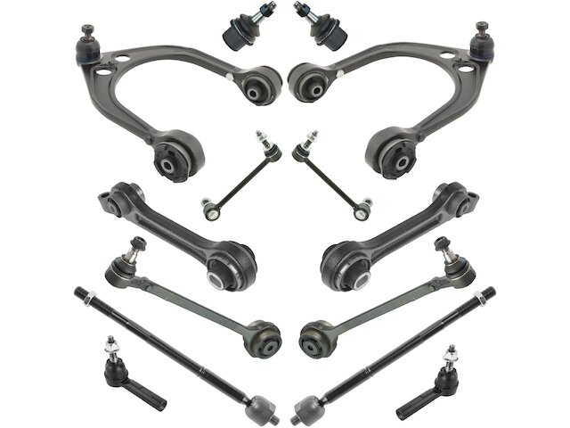 TRQ Control Arm Ball Joint Tie Rod End Kit