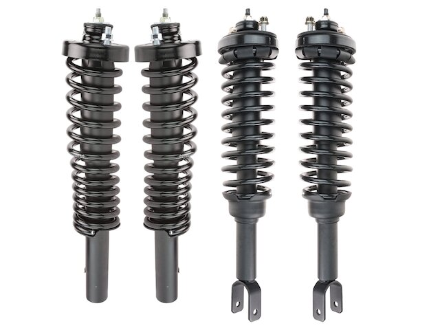 TRQ Strut and Coil Spring Assembly Set