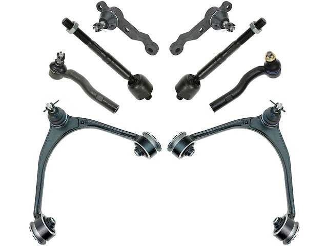 TRQ Control Arm Ball Joint Tie Rod End Kit