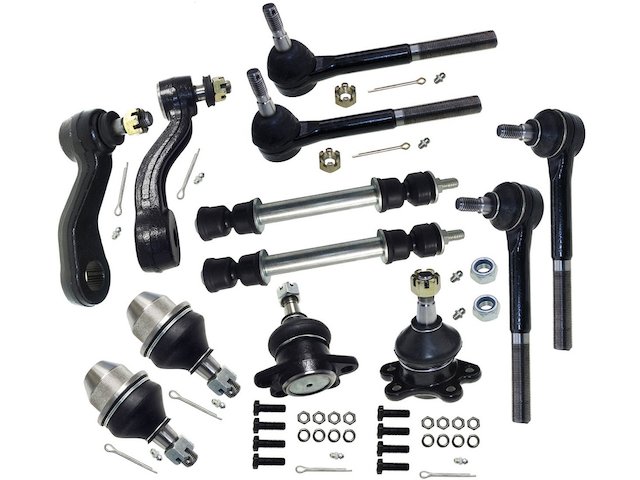 Replacement 4WD Ball Joints Tie Rods Sway Bar Links Idler Arm Kit