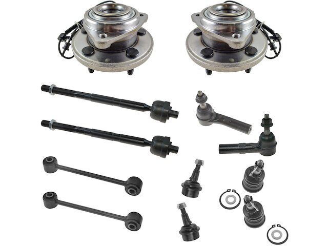 TRQ Wheel Hub Ball Joint Tie Rod End Kit