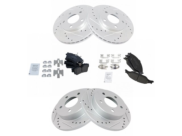 DIY Solutions Brake Pad and Rotor Kit