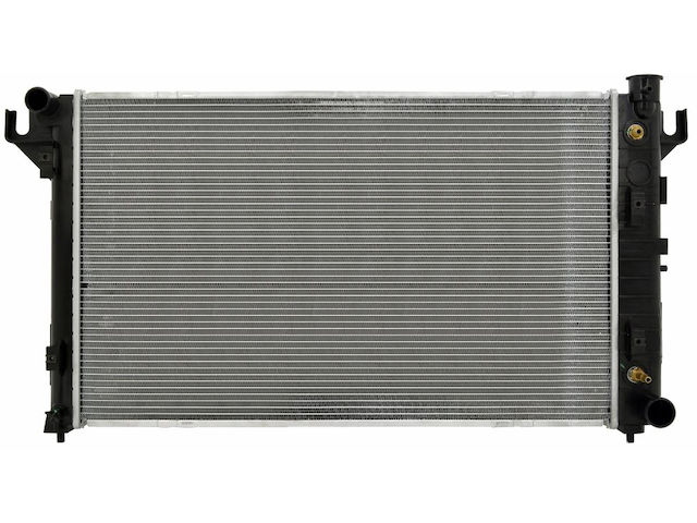 CSF 1 Row Plastic Tank Aluminum Core Radiator