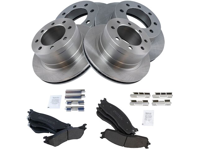 TRQ Brake Pad and Rotor Kit