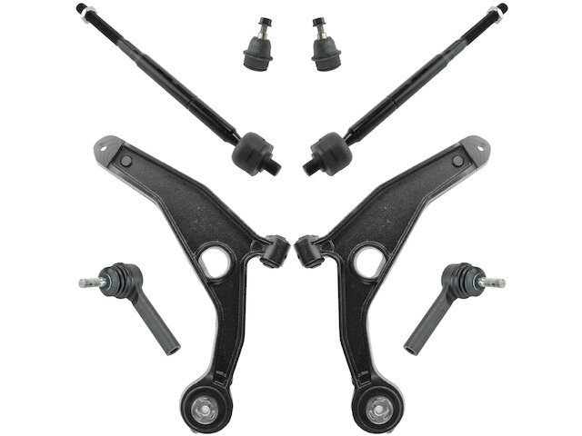 TRQ Control Arm Ball Joint Tie Rod End Kit