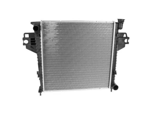 CSF 1 Row Plastic Tank Aluminum Core Radiator