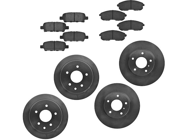 DIY Solutions Brake Pad and Rotor Kit