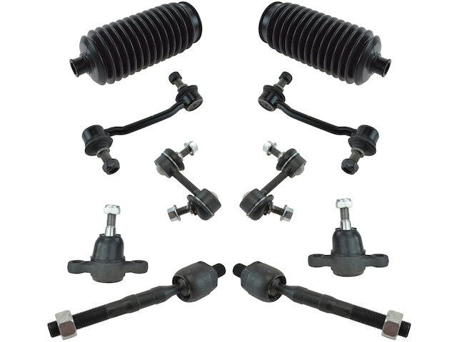 TRQ Ball Joint Sway Bar Link Tie Rod End Kit