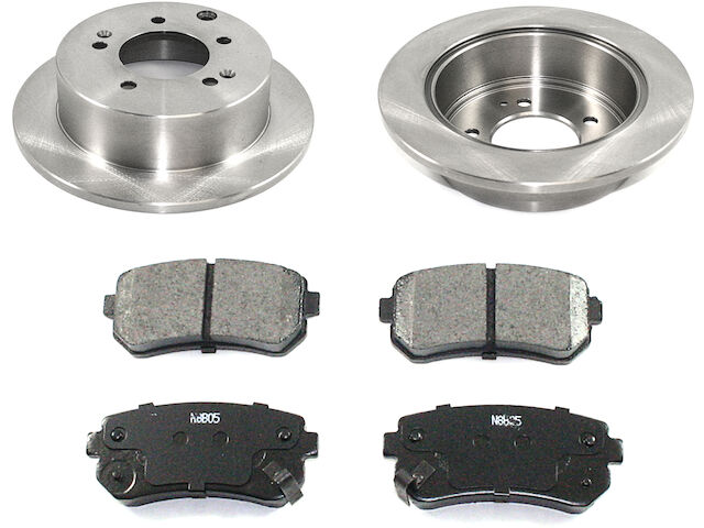 DuraGo Brake Pad and Rotor Kit