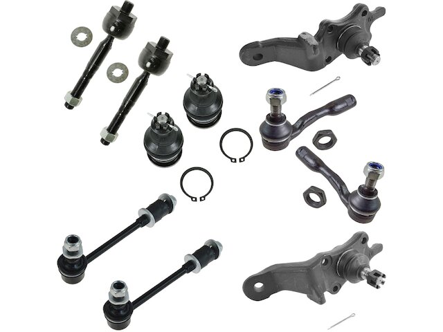 TRQ Ball Joint Sway Bar Link Tie Rod End Kit