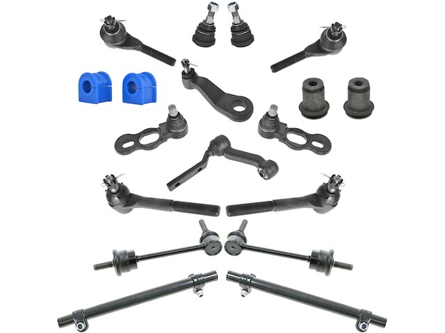 TRQ Ball Joint Sway Bar Link Tie Rod End Kit