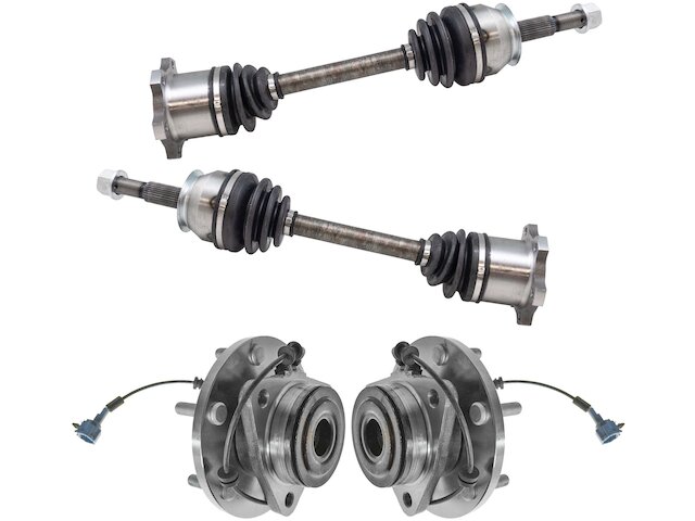 TRQ Axle and Wheel Hub Assembly Kit