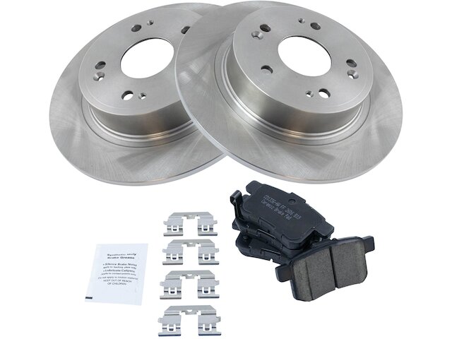 TRQ Brake Pad and Rotor Kit