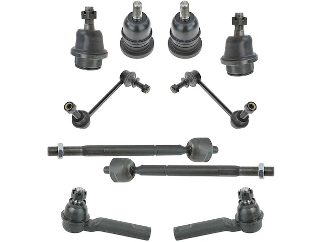 TRQ Ball Joint Sway Bar Link Tie Rod End Kit