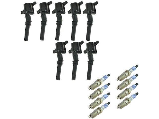 DIY Solutions Ignition Coil Set with Spark Plugs