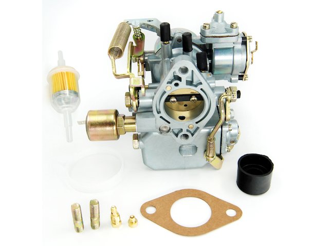 Replacement 34 PICT-3; 12 Volt Choke; 1600cc; with Dual Port Manifold Carburetor Kit