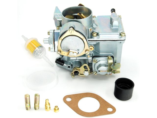 Replacement 34 PICT-3; 12 Volt Choke; 1600cc; with Dual Port Manifold Carburetor Kit